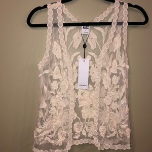 Lace vest